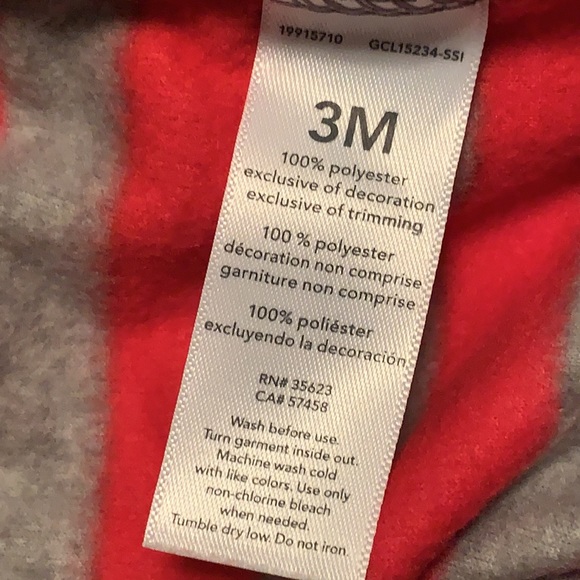 *NWT* Carter’s Reindeer Footed Pjs - Picture 6 of 6